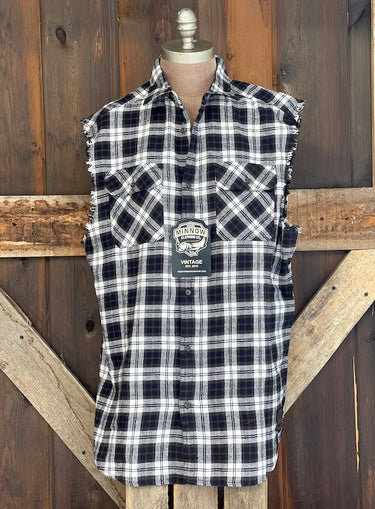 Busch Light PHEASANT HUNT Sleeveless Flannel